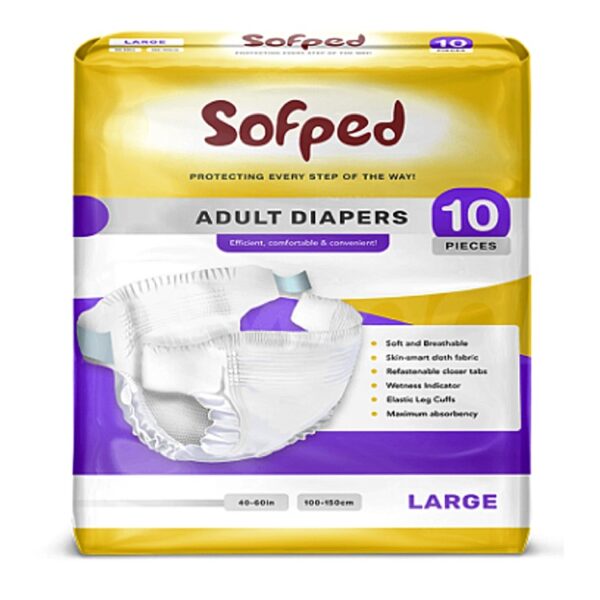 SOFPED Large Diapers - Image 2